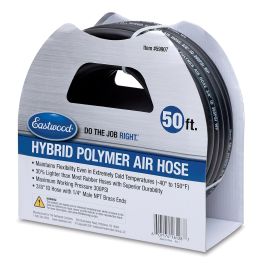 DYNAMIC POWER 50 Ft Enclosed Retractable Air Hose Reel (Hybrid Hose) in the Air  Compressor Hoses department at