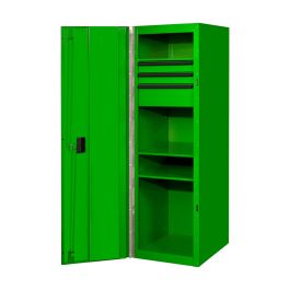 Garage TECH Nova Series Wood Utility Storage Cabinet in Metallic