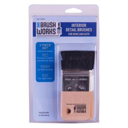 Chemical Guys Interior Detailing Brushes - 3 Pack - ACC600