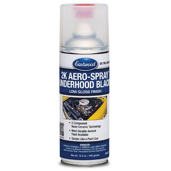2K Aerospray Underhood Black Ceramic Paint – Eastwood