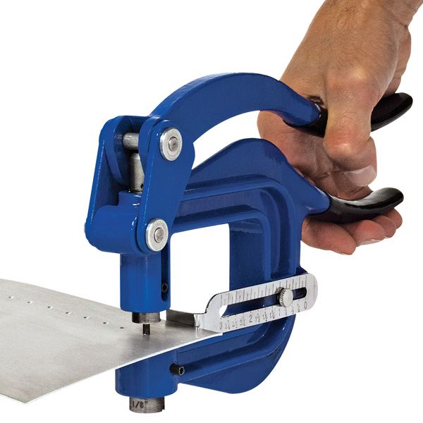 Eastwood Metal Hand Punch Tool - Metal Hole Punch Kit