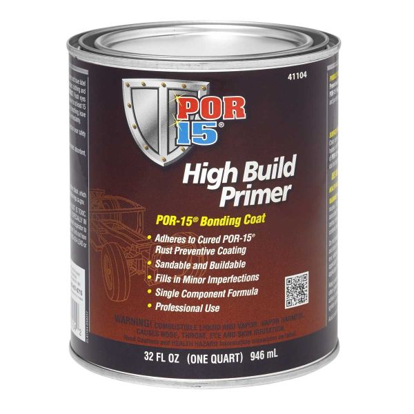 POR15 Gray High Build Primer Quart