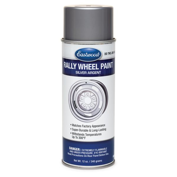 Rally Wheel Paint Silver Aerosol 12 oz