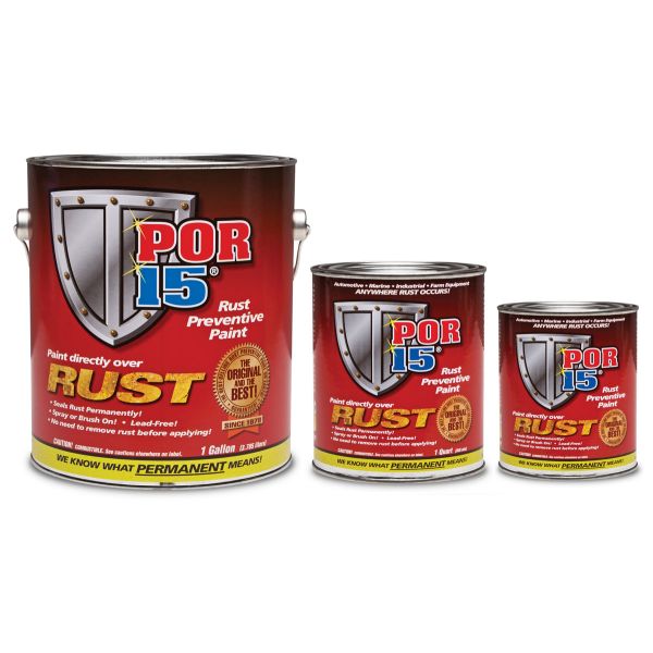 売れ筋アイテムラン POR-15 Rust Preventive Paint 対錆ペイント シルバー 500ml