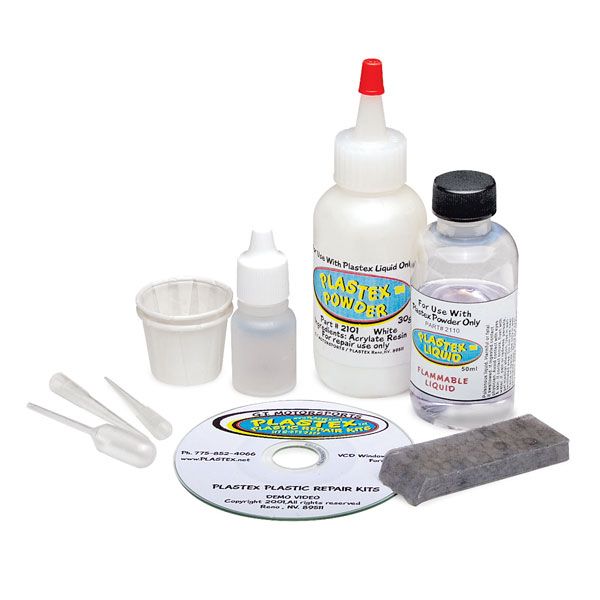 Vicrez vzt106 Auto Body Plastic Repair Complete Set 1.7 oz/ 50 ml