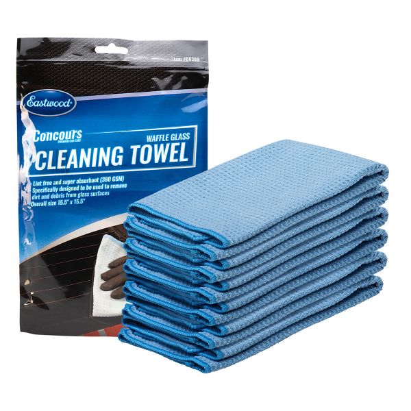 Waffle Towel For Glass Cleaning