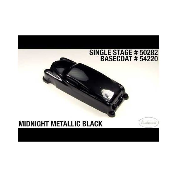 Eastwood Midnight Metallic Black 3:1 Single Stage Automotive Car Paint -  Gallon