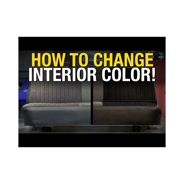 ColorBond GM Ebony Interior Plastic Vinyl and Leather Upholstery Paint
