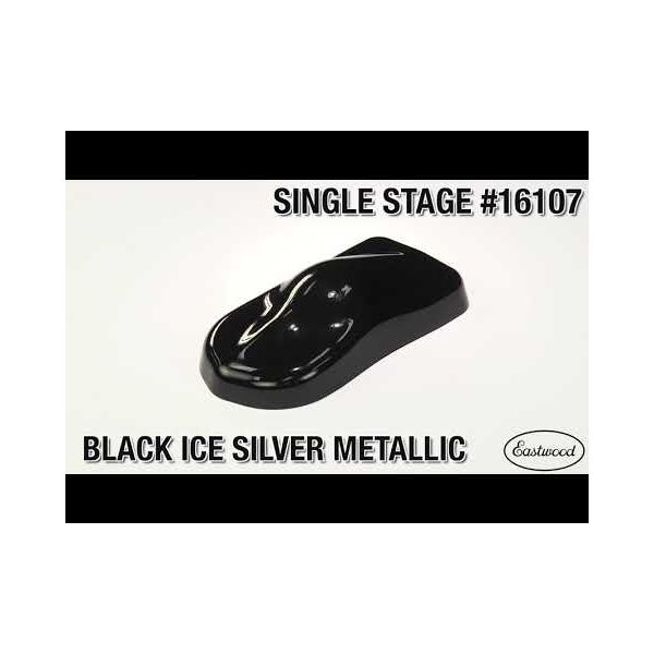 Eastwood Black Ice Silver Metallic 3:1 Single Stage Automotive Car