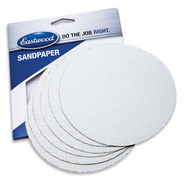 Eastwood 6IN Film Backed Sandpaper H&L 400 Grit 5PK