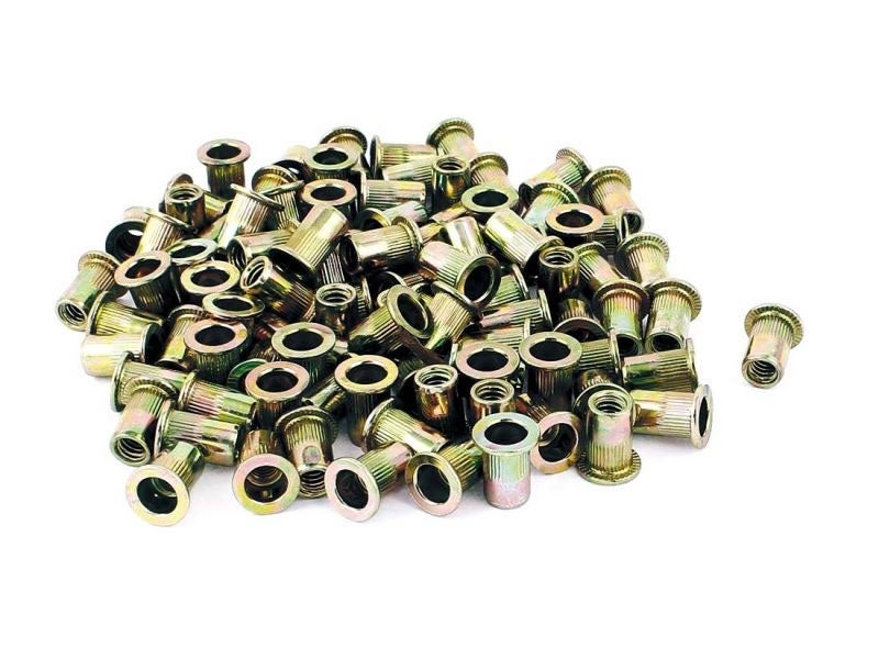 Astro Pneumatic - 100 PCS M8 8mm Steel Rivet Nuts