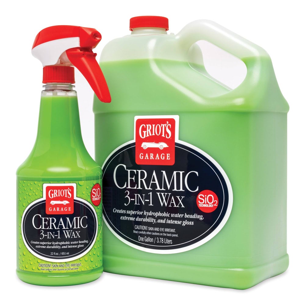 Griots Garage Ceramic 3 in 1 Wax 22oz 10978